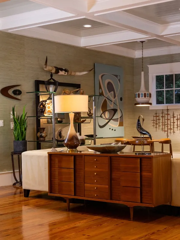 Luxury mid-century modern interior photography - Real Estate Service